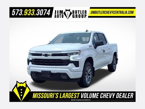 Summit White 2026 Chevrolet Silverado 1500 RST