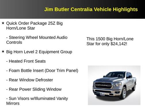 2019 RAM 1500 Big Horn