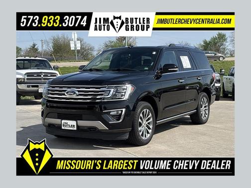 Shadow Black 2018 Ford Expedition Limited