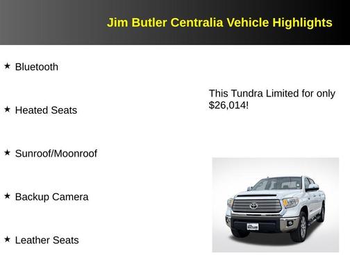 2017 Toyota Tundra Limited