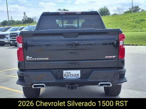 Black 2026 Chevrolet Silverado 1500 RST