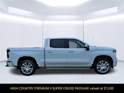Polar White 2026 Chevrolet Silverado 1500 High Country