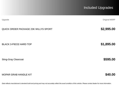 2023 Jeep Wrangler Sport