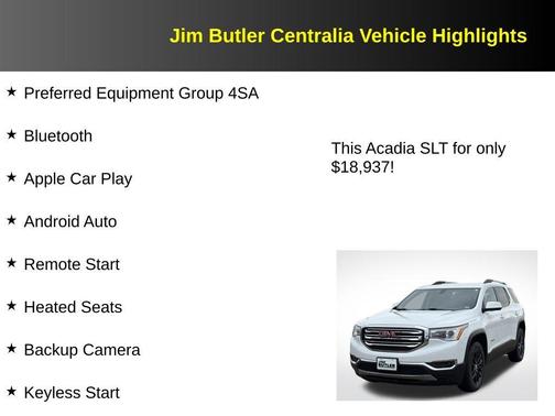 2019 GMC Acadia SLT-1