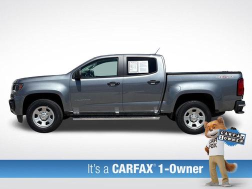 Satin Steel Metallic 2021 Chevrolet Colorado WT