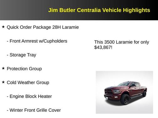 2016 RAM 3500 Laramie