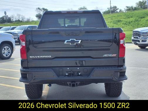 Black 2026 Chevrolet Silverado 1500 ZR2