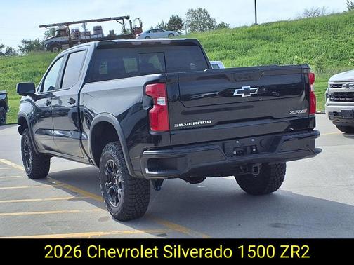 Black 2026 Chevrolet Silverado 1500 ZR2
