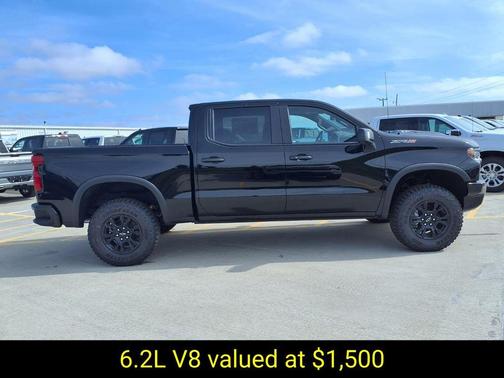 Black 2026 Chevrolet Silverado 1500 ZR2