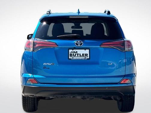 Electric Storm Blue 2018 Toyota RAV4 LE