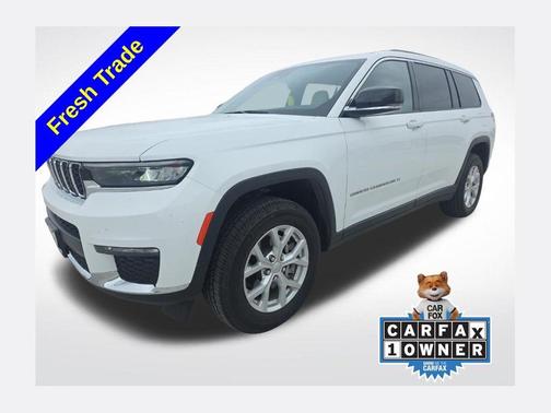 Bright White Clearcoat 2023 Jeep Grand Cherokee L Limited
