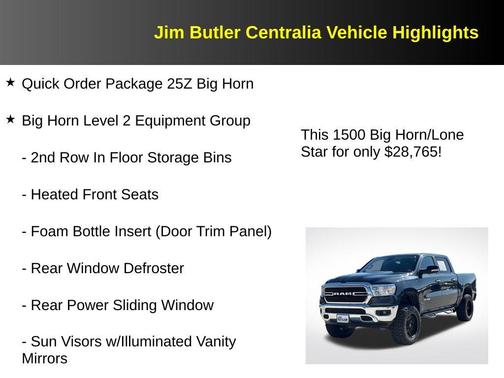 Maximum Steel Metallic 2020 RAM 1500 Big Horn