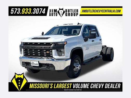 Summit White 2023 Chevrolet Silverado 3500 WT