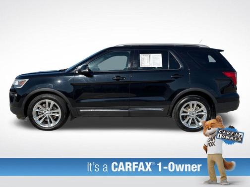 Shadow Black 2018 Ford Explorer XLT