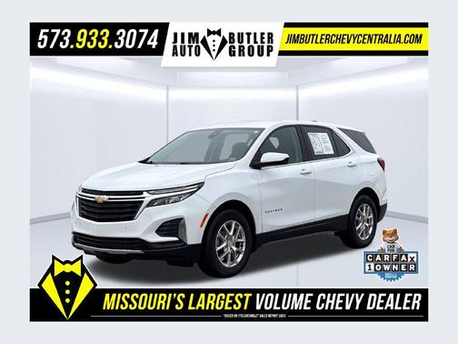 Summit White 2024 Chevrolet Equinox LT