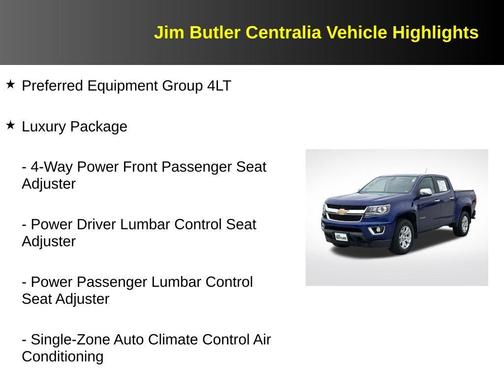 Laser Blue 2015 Chevrolet Colorado LT