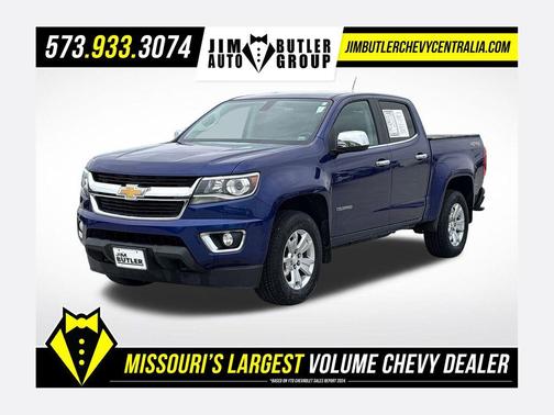 Laser Blue 2015 Chevrolet Colorado LT