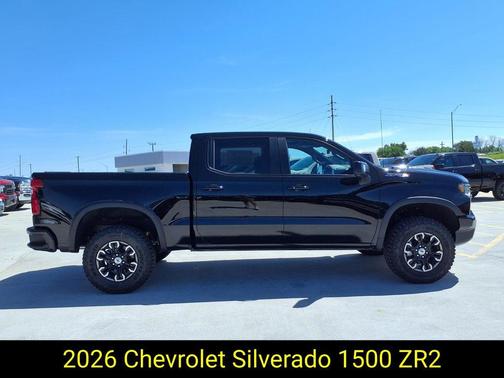Black 2026 Chevrolet Silverado 1500 ZR2