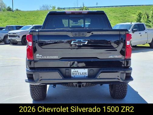 Black 2026 Chevrolet Silverado 1500 ZR2