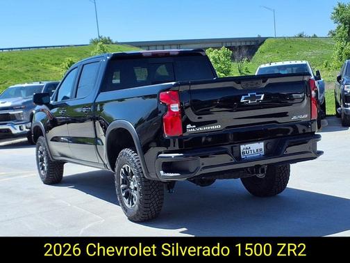 Black 2026 Chevrolet Silverado 1500 ZR2