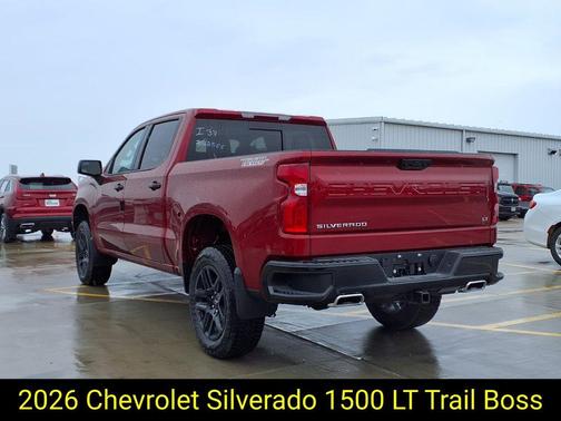 Radiant Red 2026 Chevrolet Silverado 1500 LT Trail Boss