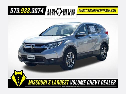 Lunar Silver Metallic 2019 Honda CR-V EX