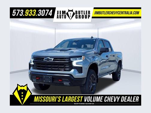 Sterling Gray Metallic 2026 Chevrolet Silverado 1500 LT Trail Boss