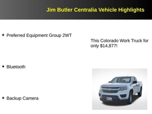 2018 Chevrolet Colorado WT