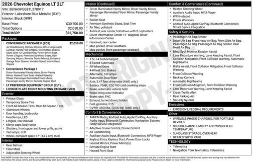 2026 Chevrolet Equinox LT