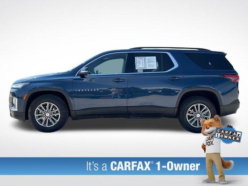 Northsky Blue Metallic 2023 Chevrolet Traverse LT Cloth