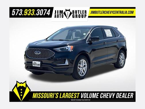 Black Metallic 2023 Ford Edge SEL