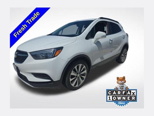 Summit White 2017 Buick Encore Preferred