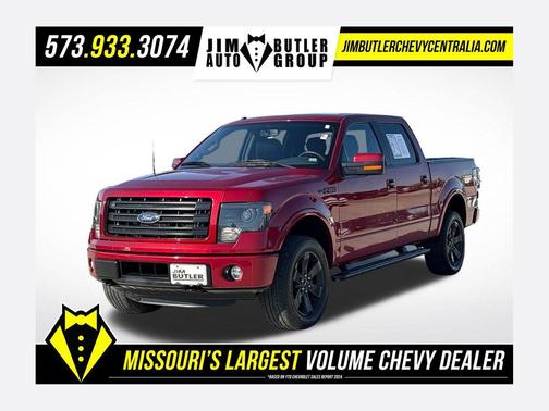 Ruby Red Metallic 2014 Ford F-150 FX4