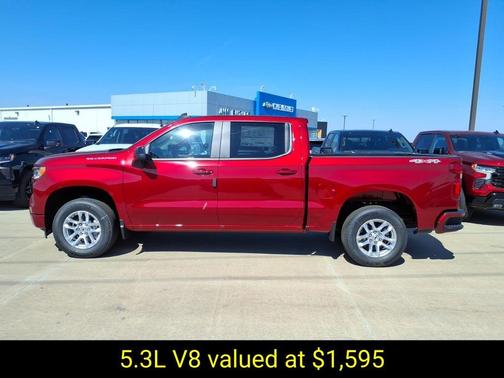Radiant Red 2026 Chevrolet Silverado 1500 RST