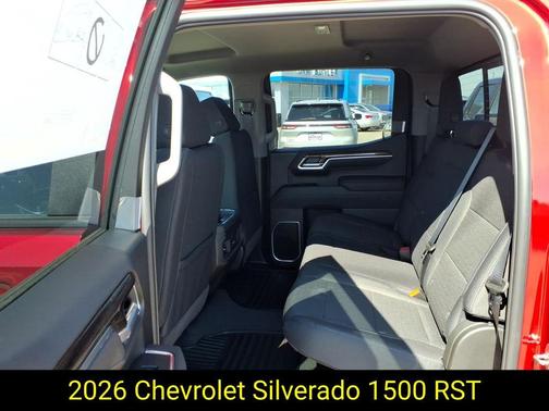 Radiant Red 2026 Chevrolet Silverado 1500 RST