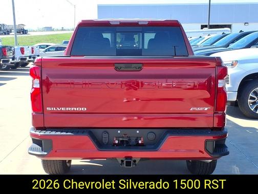 Radiant Red 2026 Chevrolet Silverado 1500 RST