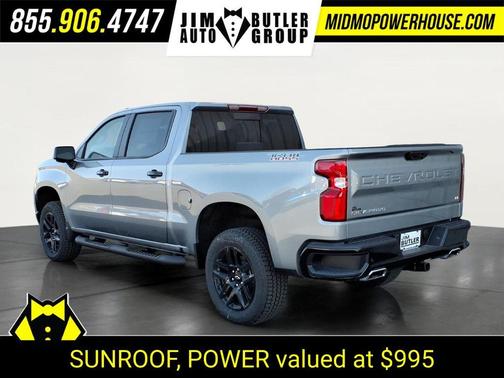Sterling Gray Metallic 2026 Chevrolet Silverado 1500 LT Trail Boss