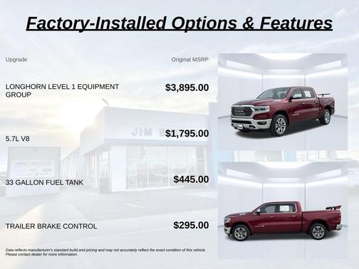 Delmonico Red Pearlcoat 2020 RAM 1500 Longhorn