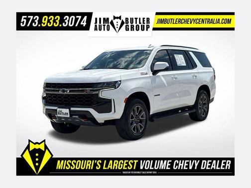 Summit White 2022 Chevrolet Tahoe Z71