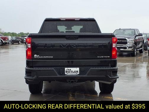 Black 2026 Chevrolet Silverado 1500 Custom