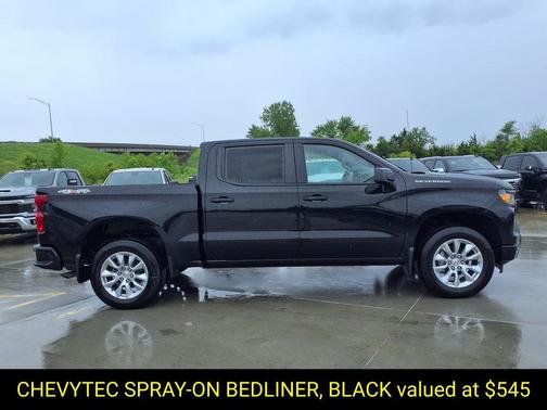 Black 2026 Chevrolet Silverado 1500 Custom