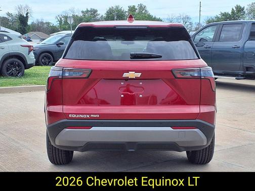 Radiant Red 2026 Chevrolet Equinox LT