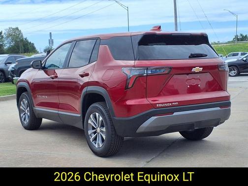 Radiant Red 2026 Chevrolet Equinox LT