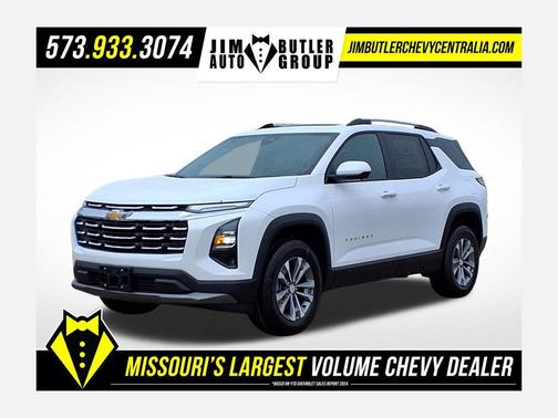 Summit White 2026 Chevrolet Equinox LT