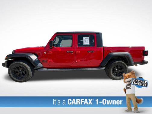 Firecracker Red Clearcoat 2020 Jeep Gladiator Sport
