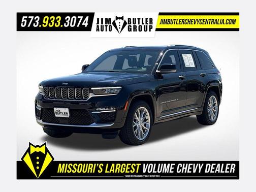 Diamond Black 2023 Jeep Grand Cherokee Summit