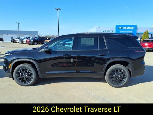 Mosaic Black Metallic 2026 Chevrolet Traverse LT