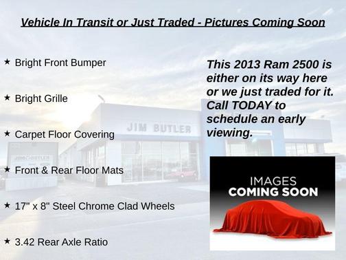 Deep Cherry Red Crystal Pearlcoat 2013 RAM 2500 Tradesman