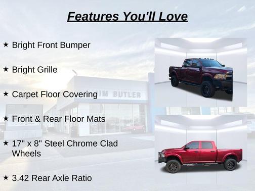 Deep Cherry Red Crystal Pearlcoat 2013 RAM 2500 Tradesman