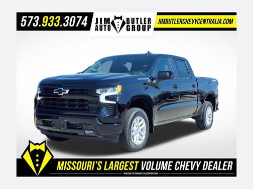 Black 2026 Chevrolet Silverado 1500 RST
